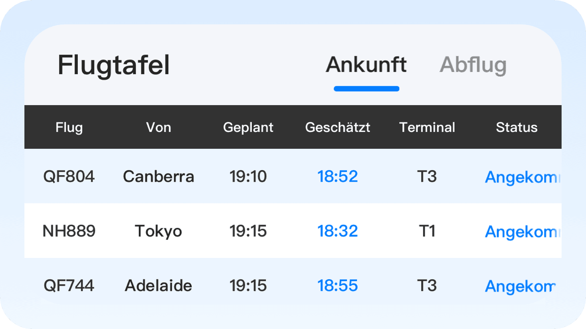 Flight info
